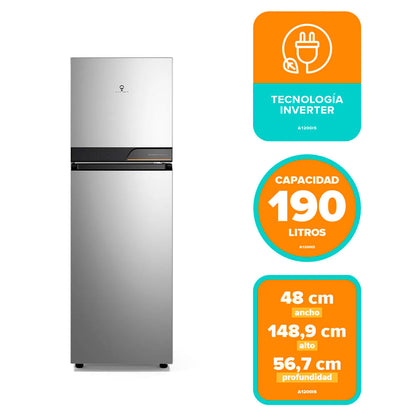 Refrigerador No Frost Top Freezer Inverter Altus 1200IS 190 Lts.