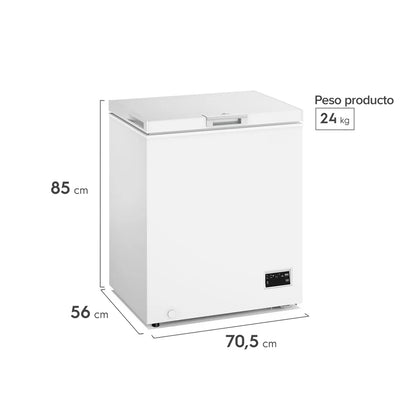 Congelador Horizontal Dual Inverter Frío Directo M150DI 142 Litros