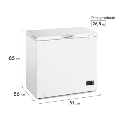 Congelador Horizontal Dual Inverter Frío Directo M200DI 198 Litros
