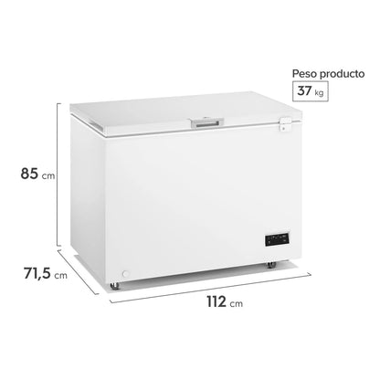 Congelador Horizontal Dual Inverter Frío Directo M300DI 308 Litros