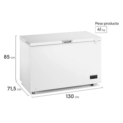 Congelador Horizontal Dual Inverter Frío Directo M400DI 371 Litros