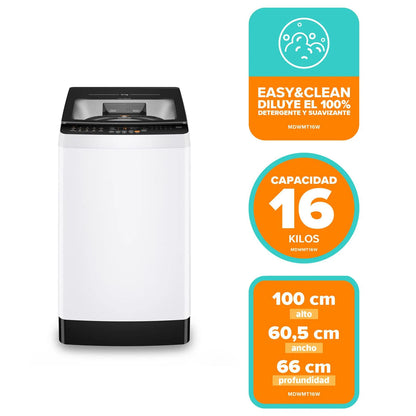 Lavadora Automática Carga Superior 16 Kg MDWMT16W