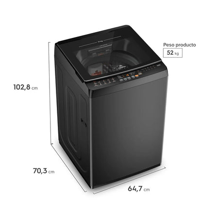 Lavadora Automática Carga Superior 21 Kg MDWMT21O Onix