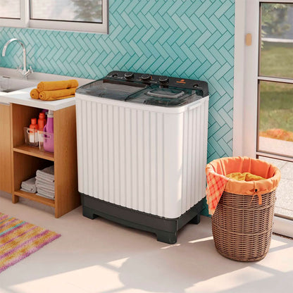 Lavadora Semi Automática Carga Superior MWMSAT9W 9Kg.  Blanca