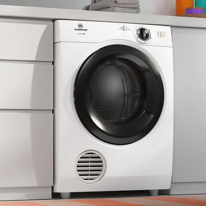 Secadora Carga Frontal Mademsa 7DBZG PRO 7 kg Blanco