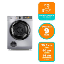Secadora Mademsa 9DMZG PRO 9 Kg. Gris