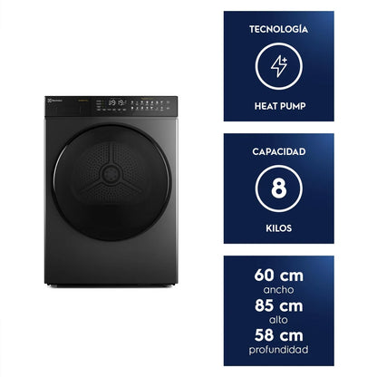 Secadora Electrolux ETDHP-8SZ Onix 8 Kg.