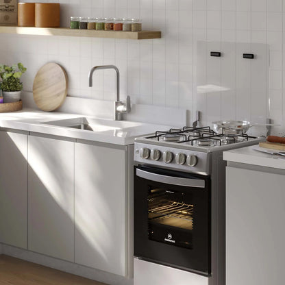 Cocina a gas FM4ES Silver