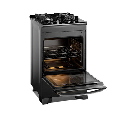 Cocina a Gas 4 Platos F4EPB Negra