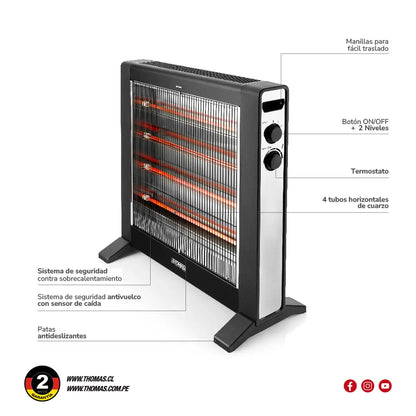 Radiador TH-RFC55 Cuarzo