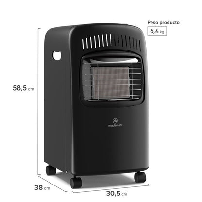 Estufa a Gas Mademsa HG05B 5 Kg. Negro