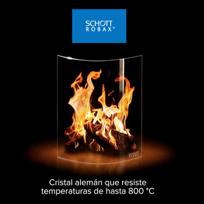 Estufa a Leña Gold 500 Burdeo