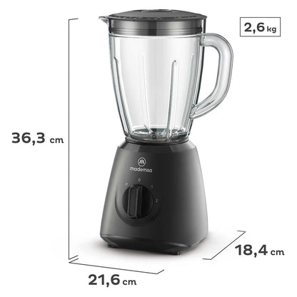 Licuadora MBL20 Negro 1,5 Litros