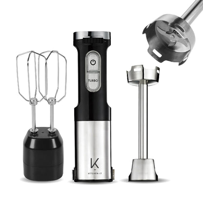 Minipimer 1000W 5 en 1 Kitchen-It