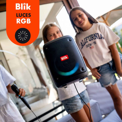 Parlante Bluetooth Karaoke con Micrófono Blik Voice