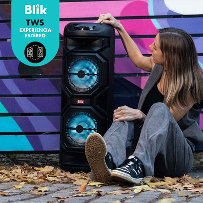Parlante Bluetooth Karaoke Blik-Wavemax1