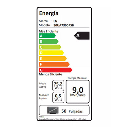 Led Smart TV 4K UHD 50” 50UA7300PSB