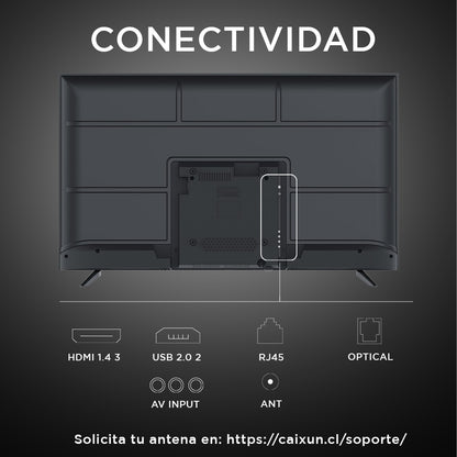 Led Smart TV Caixun 32" HD Google TV C32V1HG