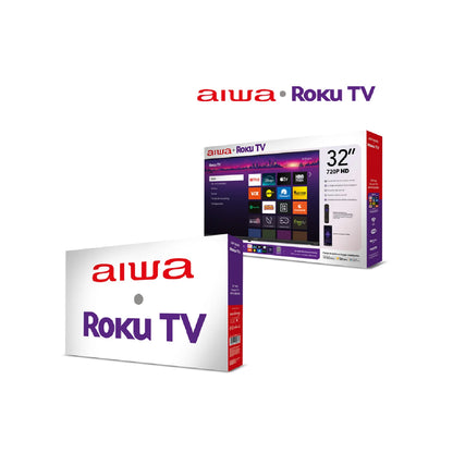 Led Smart TV Aiwa 32" AW32RKQ Roku