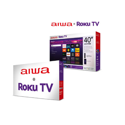 Led Smart TV Aiwa 40" AW40RKQ Roku