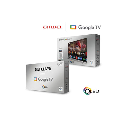 Led Smart TV Aiwa 65'' 4k Ultra Hd QLed Google Tv AW-65B4FG