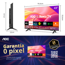 Led Smart TV 43 AOC Full HD 43S5155