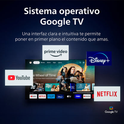 Led Smart TV 50" PUD7019 4K Ultra HD Philips
