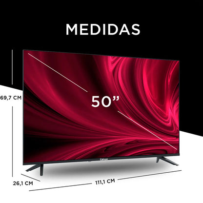 LED Smart TV 50 " Ultra HD 4K Google TV C50V1UG