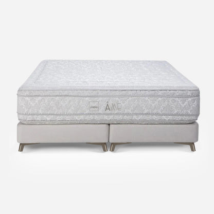 Box Spring Âme Gray II King 180 x 200 cm