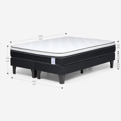Cama Europea New Style 6 2 Plazas