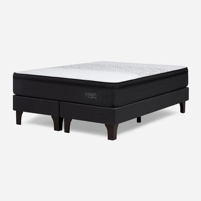 Cama Europea Tempo 150 X 200 Base Dividida