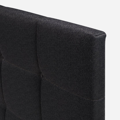 Cama Europea Tempo 180 X 200 Issey Grafito