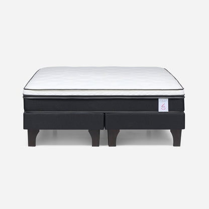 Cama Europea New Style 6 KING 180 x 200 Base Dividida