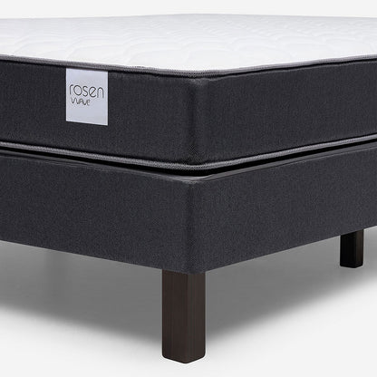 Cama Europea Wave 2 Plazas Tabor Grafito