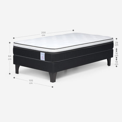 Cama Europea New Style 6 1,5 Plazas