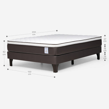 Cama Europea New Style 4 Plus 2 Plazas
