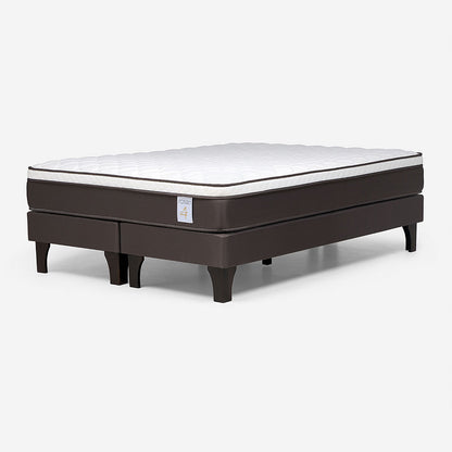 Cama Europea New Style 4 Plus 2 Plazas Base Divida