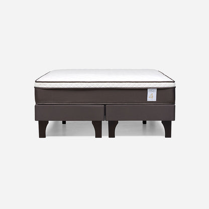 Cama Europea New Style 4 Plus 2 Plazas Base Divida