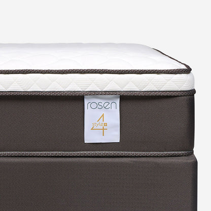 Cama Europea New Style 4 Plus 2 Plazas Base Divida