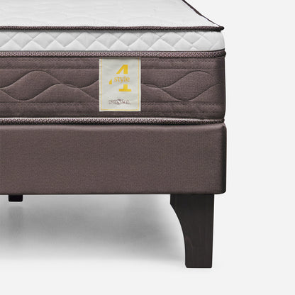 Cama Europea New Style 4 Plus 2 Plazas Base Divida