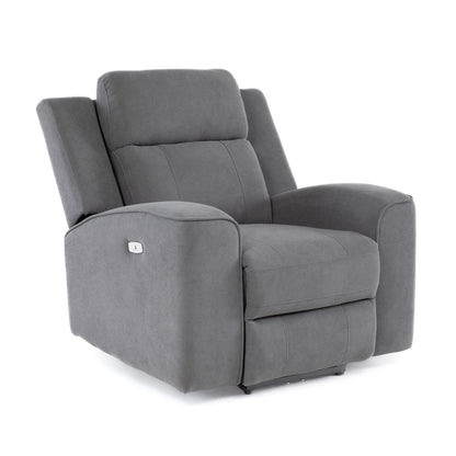 Bergere Reclinable Eléctrico Montana Gris