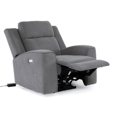 Bergere Reclinable Eléctrico Montana Gris