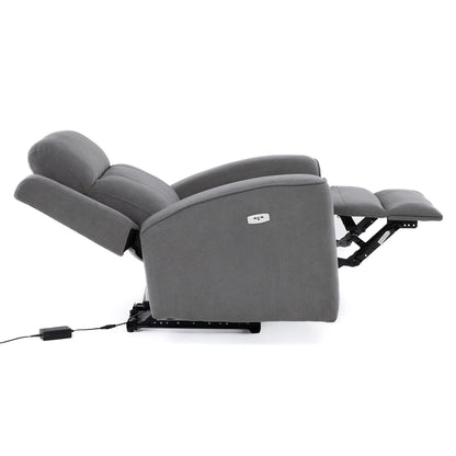 Bergere Reclinable Eléctrico Montana Gris