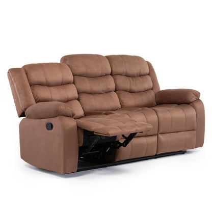 Sofá Reclinable 3 cuerpos - Tradicional Norman Elephant Café