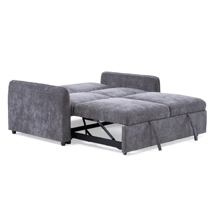Sofá Cama 2 Cuerpos Moderno New Dallas Gris