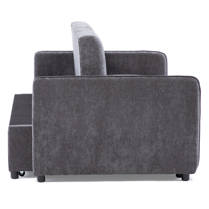 Sofá Cama 2 Cuerpos Moderno New Dallas Gris