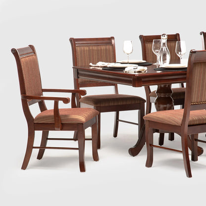 Comedor 4 Sillas + 2 Sitiales Tradicional Ternara