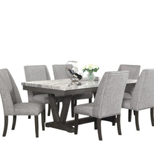 Comedor 6 Sillas Moderno Rodeus Mármol