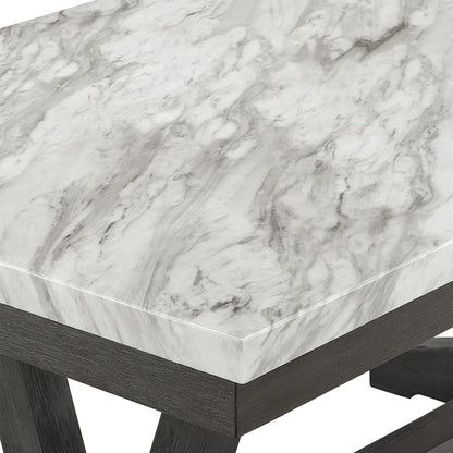Comedor 6 Sillas Moderno Rodeus Mármol