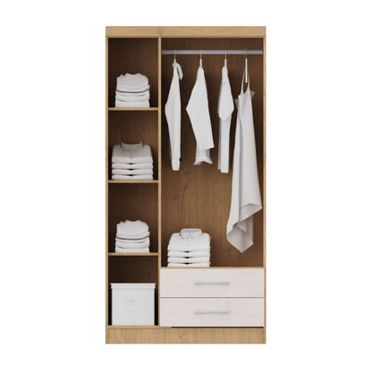 Closet Y443 Leticia Café claro